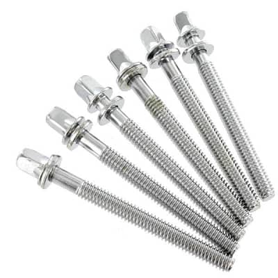 Tension Rods w/ Captured Metal Washers, 90mm 7/32, 12-24 Thread