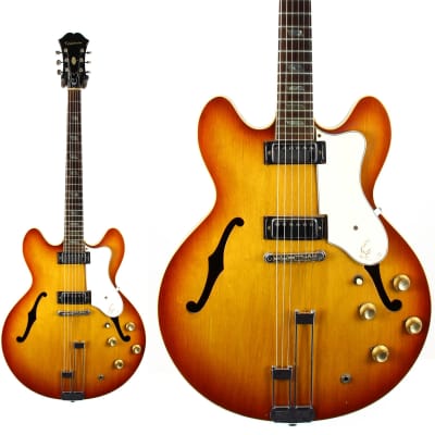 1966 Epiphone Riviera Cherry Sunburst - Gibson-USA Made Vintage Guitar! es-335, es-345, es-355 for sale