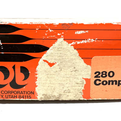 DOD 280 original Compressor 1980s orange with original box and power supply image 5