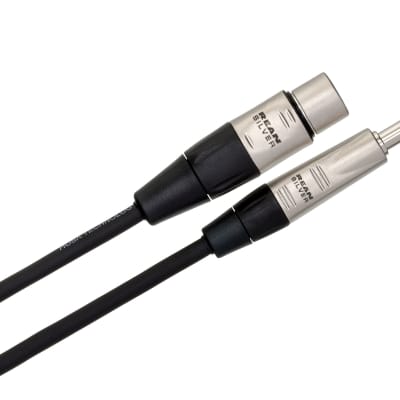 Hosa Pro Balanced Interconnect, REAN XLR3F to 1/4 in TRS, 5 ft image 2