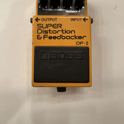 Boss DF-2 Super Distortion and Feedbacker 1984 | Reverb