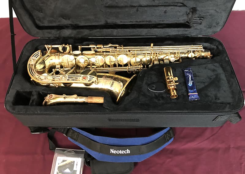Vintage Yamaha YAS-61 Professional Alto Saxophone with New Case! Nice 🤩🔥 image 1