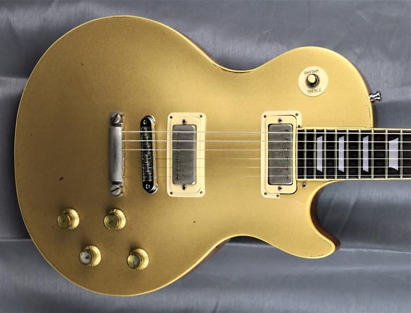 Greco Les Paul Deluxe EG500 1979 Mini-Humbucker - Goldtop