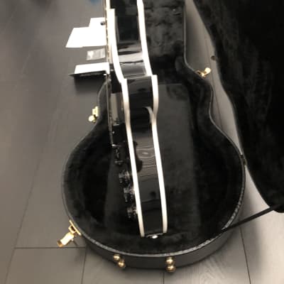2021 Heritage Custom Shop H-155M Limited-Edition Semi Hollow Electric Guitar in Black image 10