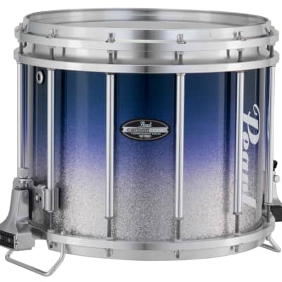 Pearl Marching Percussion: Ffx 14X12 Marching Sd Carboncore #962 - Blue Silver Fade (Top) image 2