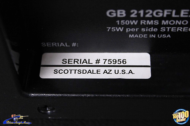 Genz Benz GB 212G-Flex 2x12 Ported Guitar Speaker Cabinet