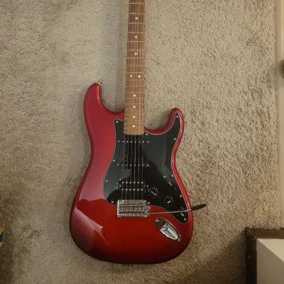 Fender FSR Limited Edition Standard Stratocaster HSS Candy Red Burst image 5