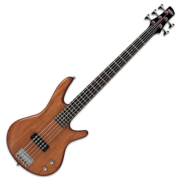 Ibanez Gio GSR105EXMOL 5-String Electric Bass Natural Mahogany Oil image 2