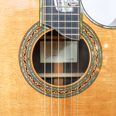 Laskin 1996 Custom Acoustic with Pearl Inlays SN: #311295 image 3