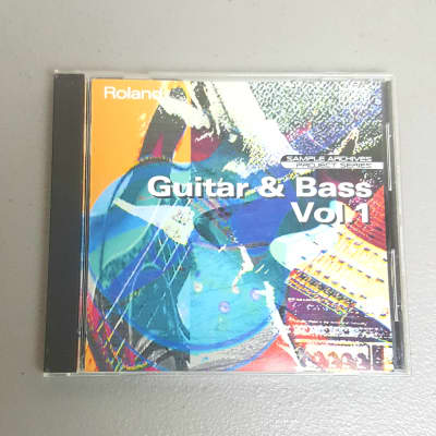 Roland L-CDP-02 "Guitar & Bass Vol 1" Sampler CD Rom Library - S-770/750/760 SP-700