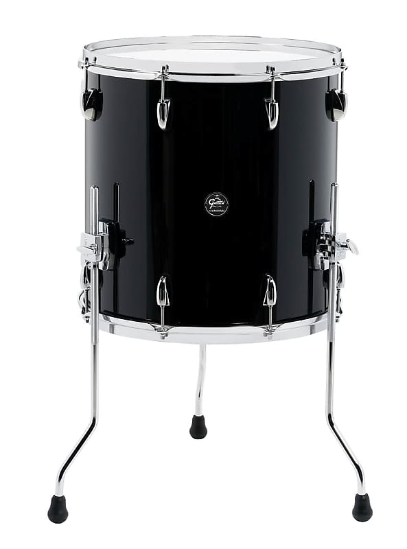 Gretsch Renown 2 Maple 16x16 Floor Tom Piano Black 777087 Reverb