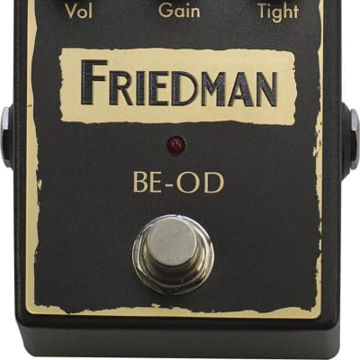 Friedman BE-OD Overdrive Pedal