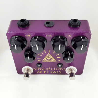 68 Pedals King of Clone Dual Overdrive Pedal | Reverb