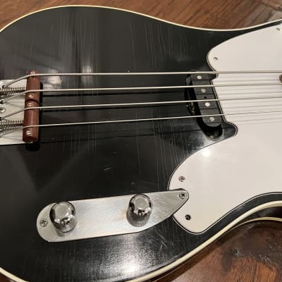 Berly T Bass 2022 Black Double Bound P Bass 51 Duncan Pickup Pleked! MJT image 13