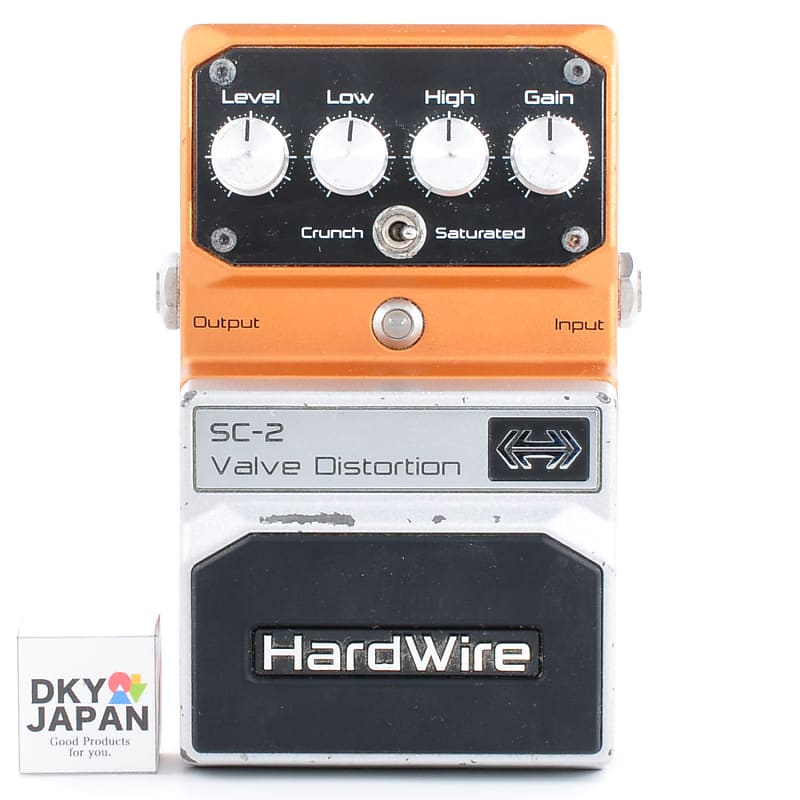 Digitech SC-2 Hardwire Valve Distortion Guitar Effects Pedal Used From  Japan #150