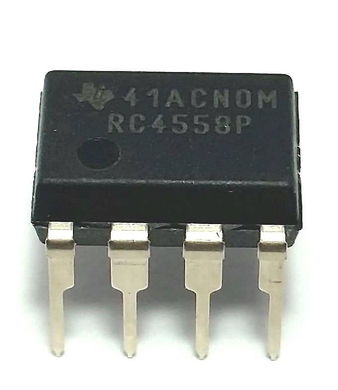 Texas Instruments TIのRC4558P 同LOT2個セット 2 x Texas Instruments RC4558P RC4558 Free Shipping - New