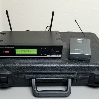 Sennheiser XS Wireless Bodypack System (EM10/SK20 - for guitar, headset, lavalier, horn, etc) w/Case image 1