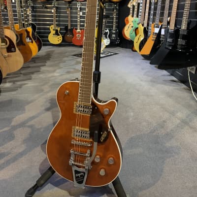 Gretsch G6128T Players Edition Jet FT with Bigsby 2020 - 2021 Roundup Orange image 1