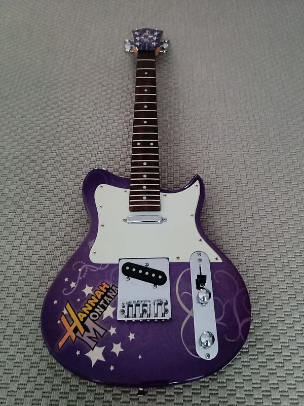 Genuine Washburn By Disney Hannah Montana 3/4 Electric Guitar purple image 1