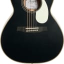PRS SE P20 Parlor Acoustic Guitar, Satin Black Top w/ Gig Bag