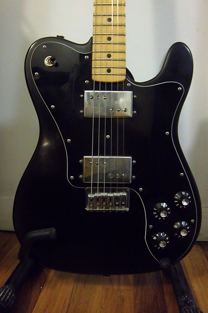 Fender telecaster custom on sale black 1978