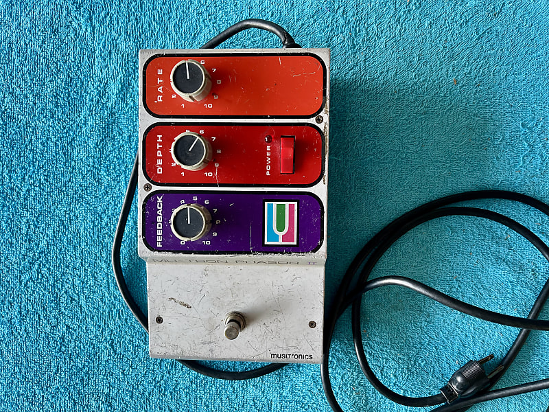Mu-Tron Phasor II White 1977 | Reverb