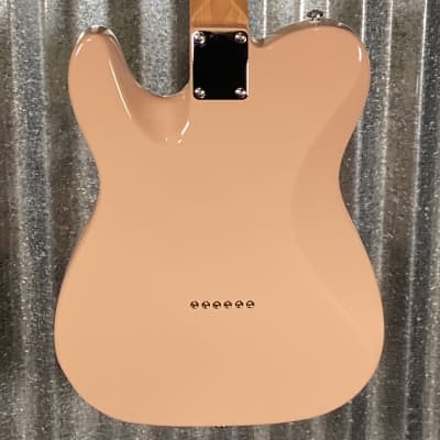 Musi Virgo Classic Telecaster Shell Pink Guitar #0157 Used image 9