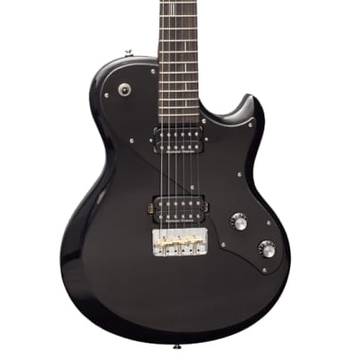 Shergold Provocateur SP02 Thru Black Electric Guitar Seymour Duncan ’59 Humbuckers for sale