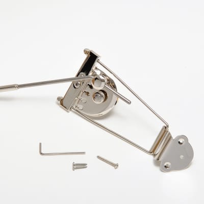 Goldo Duesenberg Les Trem TLT1N Stop Tailpiece tremolo nickel | Reverb