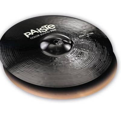 Paiste Color Sound 900 Series Heavy Hi-Hat Cymbals (15" Black)