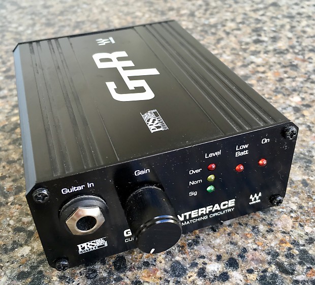 Waves PRS GTR studio guitar preamp recording interface Reverb