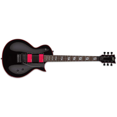 ESP LTD GH-200 Gary Holt Black Electric Guitar + ESP TKL Premium Gig Bag GH200 GH 200 image 2