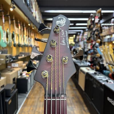 MTD Kingston AG-5 Andrew Gouché Signature 5-String Bass Smoky Purple Satin image 7