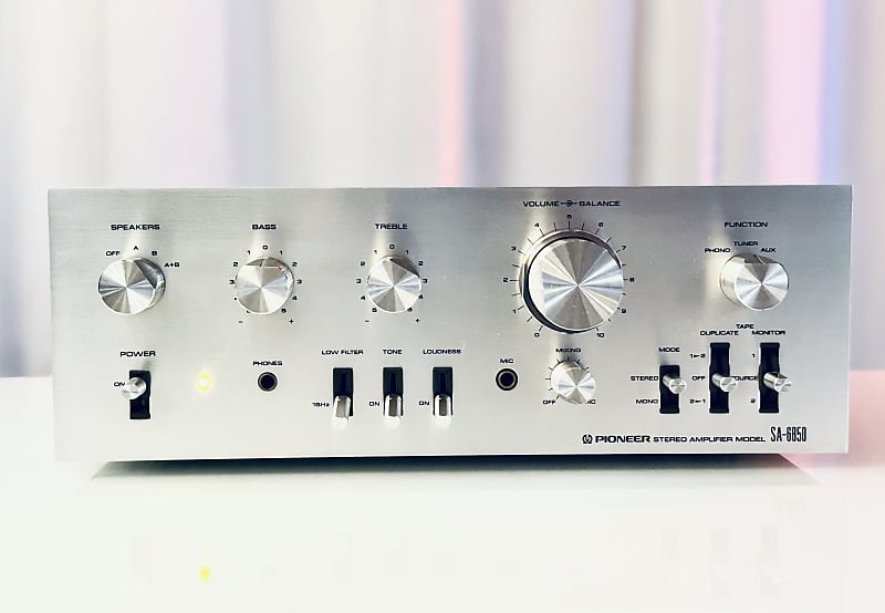 【SA-6850】PIONEER STEREO AMPLIFIER MODEL Pioneer Stereo Amplifier Model Sa-6850 Hi-Fi Audio Power Amp