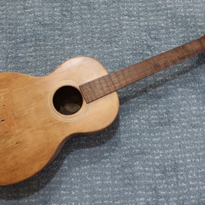 Antique 1930s Imperial Brand Chicago Era Parlor Guitar Beautiful Woods Restoration Candidate Project Lakeside Lyon & Healy Regal Quality for sale