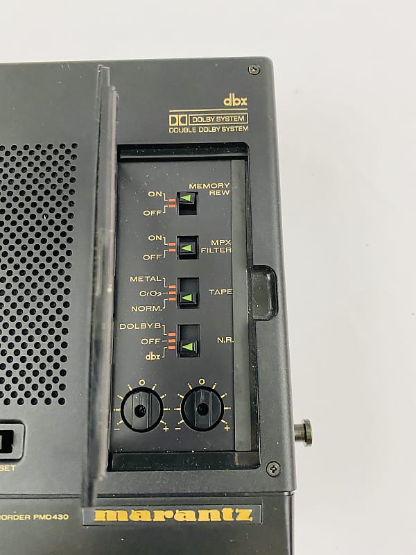 Marantz PMD-430 Portable Field Cassette Tape | Reverb