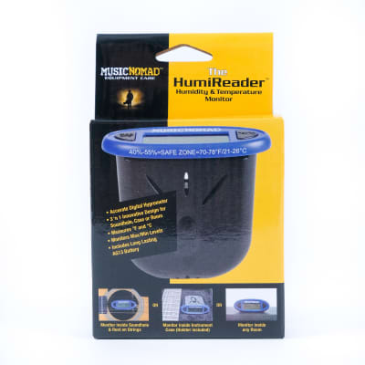 Music Nomad MN305 The HumiReader - Humidity & Temperature Monitor image 8