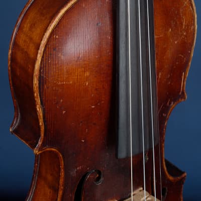 Valenzano 4/4 Violin Late 19th Century - Early 20th / Powerful! image 5