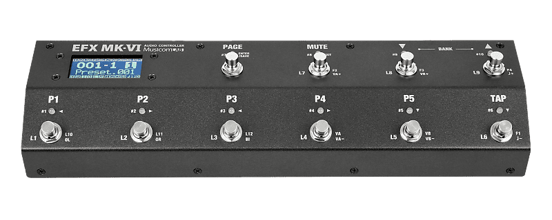 MusicomLab EFX MK-VI Audio Controller | Reverb