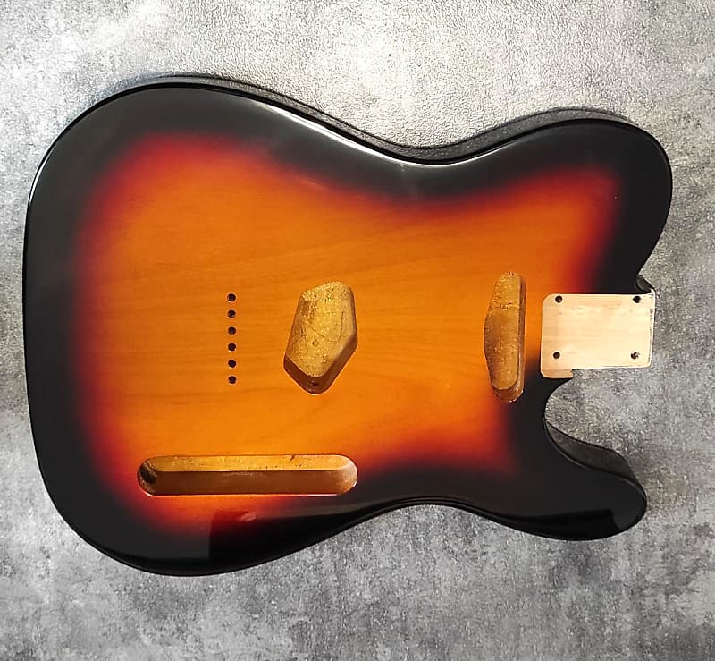 3 Pieces Telecaster Style 3 Tones Sunburst Varnish Alder Reverb Uk