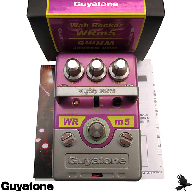 Guyatone WRm5 Wah Rocker Auto Wah Envelope Filter - Mighty Micro Series  Post WR2 SWR2 WR3