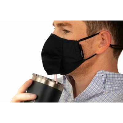 Gator Cases Small-Size Wind Instrument Double-Layer Face Mask - GBOM-SMALLBK image 6