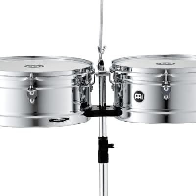 Pearl Primero Steel Timbales, 13 and 14 Inch, with Bell and | Reverb