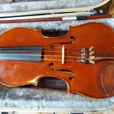 Yamaha J. Yamada V-5 sized 1/2 violin 2008, with case & bow image 10