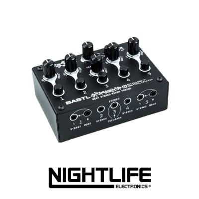Bastl Bestie – A beast pocket stereo mixer with distortion