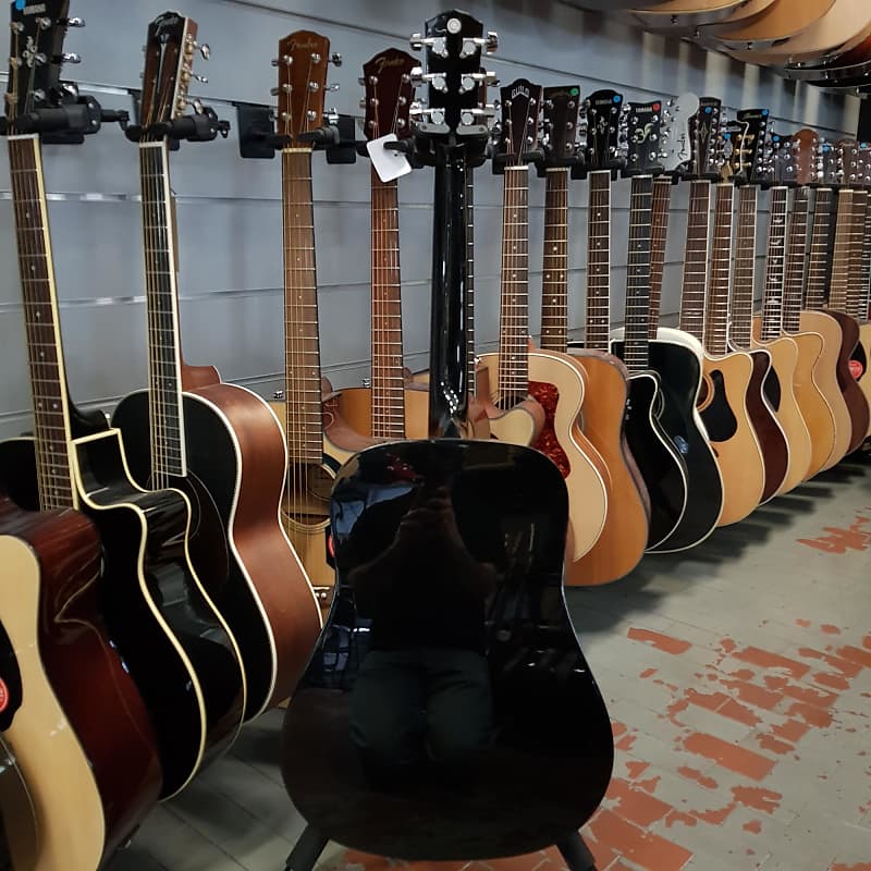 Fender Dg 5 Dreadnought Acoustic Black | Reverb