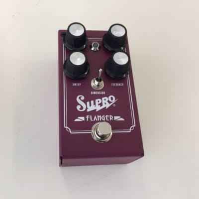 Supro Analog Flanger Pedal w/ Original box & paperwork image 3