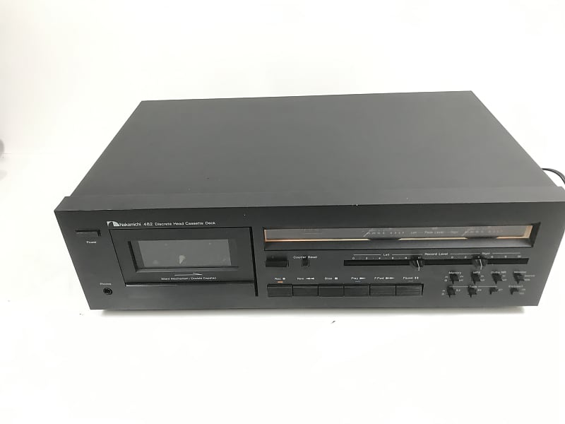 Vintage Nakamichi 482 Discrete Head Stereo Cassette Deck