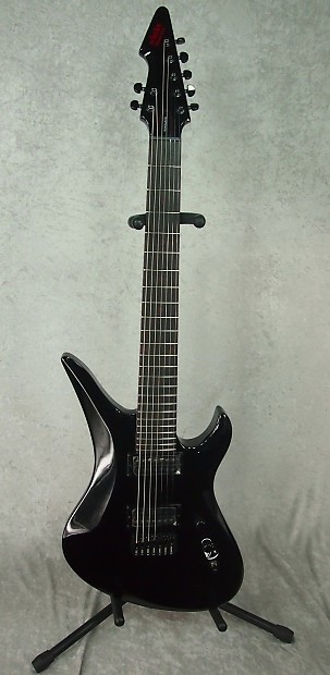 NEW! Schecter Blackjack A-7 seven string electric guitar in black