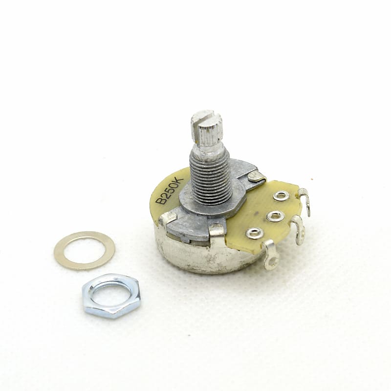 Alpha Potentiometer B250K Linear Pot | Reverb